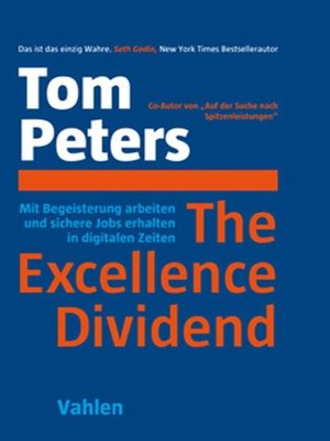 cover image of The Excellence Dividend